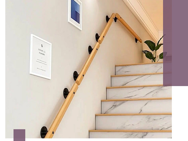 Поручни металлические и деревянные под ключ в Учалах