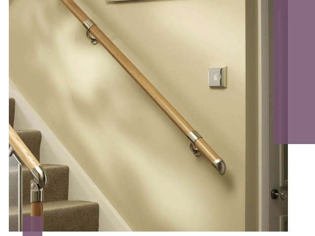 Монтаж пристенных поручней профессионально в Учалах