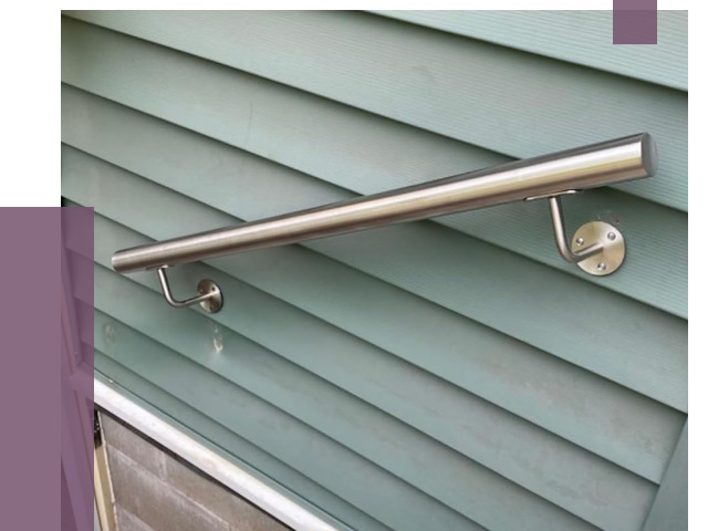 Поручни из нержавеющей стали в Учалах от 7625 руб.  | ПРОЛЁТ-Члы